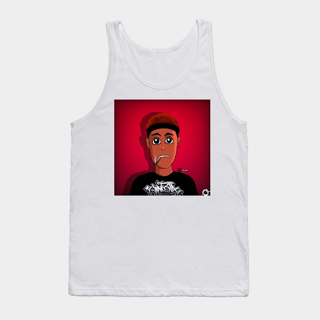 Gangster Tank Top by CazzyShop